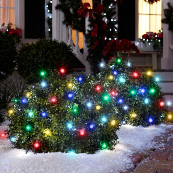 2 Pack Gemmy Orchestra of Lights LED Net Lights Multicolor Color Changing - Picture 2 of 6